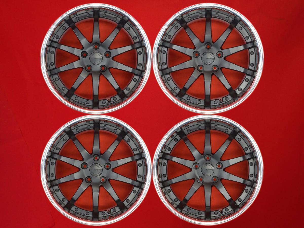 JDM WORK Gnosis GS-1 4Wheels 18x8.5+36 8.5+26 5x114.3 (No Tires)