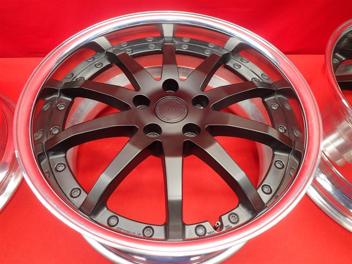 JDM WORK Gnosis GS-1 4Wheels 18x8.5+36 8.5+26 5x114.3 (No Tires) - 画像 (6)