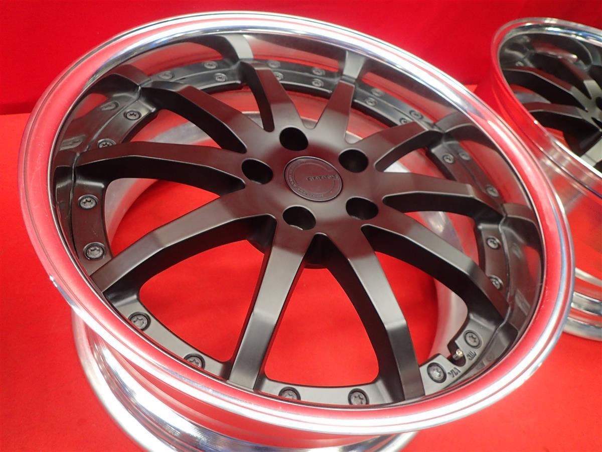 JDM WORK Gnosis GS-1 4Wheels 18x8.5+36 8.5+26 5x114.3 (No Tires) - 画像 (5)