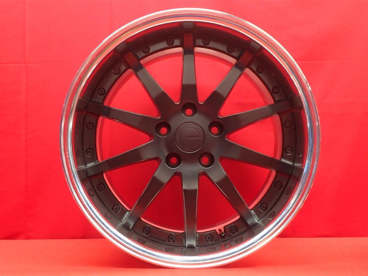 JDM WORK Gnosis GS-1 4Wheels 18x8.5+36 8.5+26 5x114.3 (No Tires) - 画像 (2)