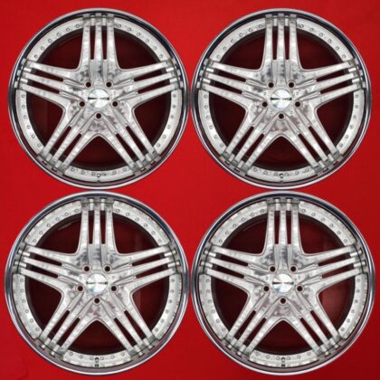 JDM Balken STW FORGED Brushed 8.5J/9.5J-20 +35/+42 112 5 hole hub 66.5 (No Tires)