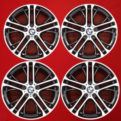 JDM BMW X3 F25 genuine double spoke styling310M wheel 4-Wheel Set 8.5/10J-20 (No Tires)