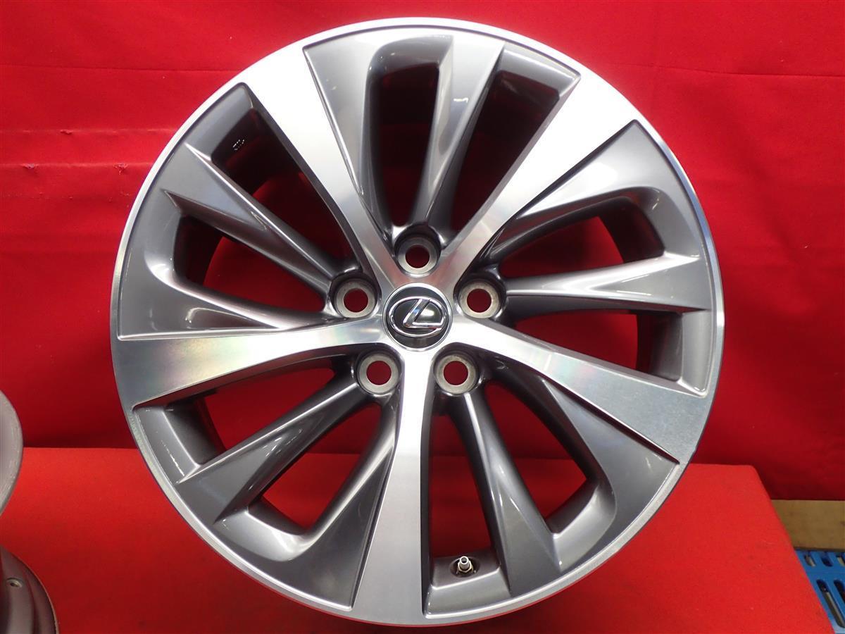 JDM Lexus LS500h genuine wheels 4wheels 19 inch 8J-19 PCD120 5 holes + (No Tires) - 画像 (4)