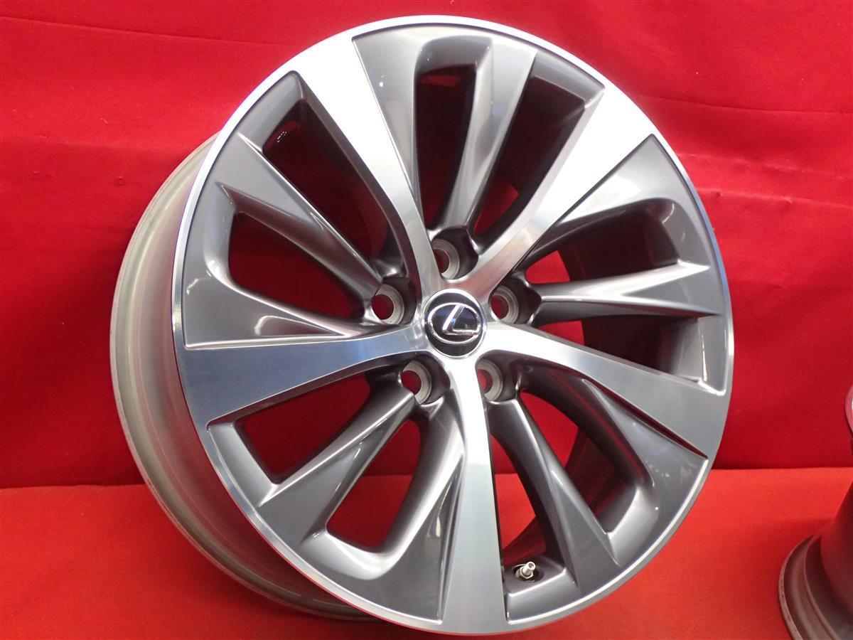 JDM Lexus LS500h genuine wheels 4wheels 19 inch 8J-19 PCD120 5 holes + (No Tires) - 画像 (2)