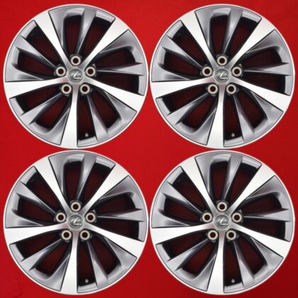 JDM Lexus LS500h genuine wheels 4wheels 19 inch 8J-19 PCD120 5 holes + (No Tires)