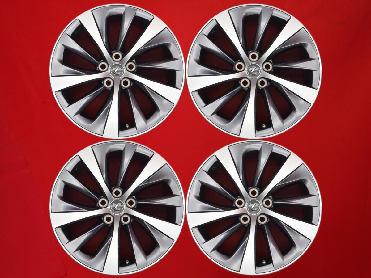 JDM Lexus LS500h genuine wheels 4wheels 19 inch 8J-19 PCD120 5 holes + (No Tires)