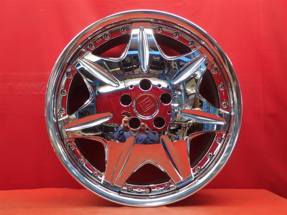 JDM WORK work LS207 3P wheel 4wheels 8.5/9.5J20 PCD114.3 5 hole +44 hu (No Tires) - 画像 (5)