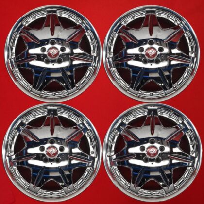 JDM WORK work LS207 3P wheel 4wheels 8.5/9.5J20 PCD114.3 5 hole +44 hu (No Tires)