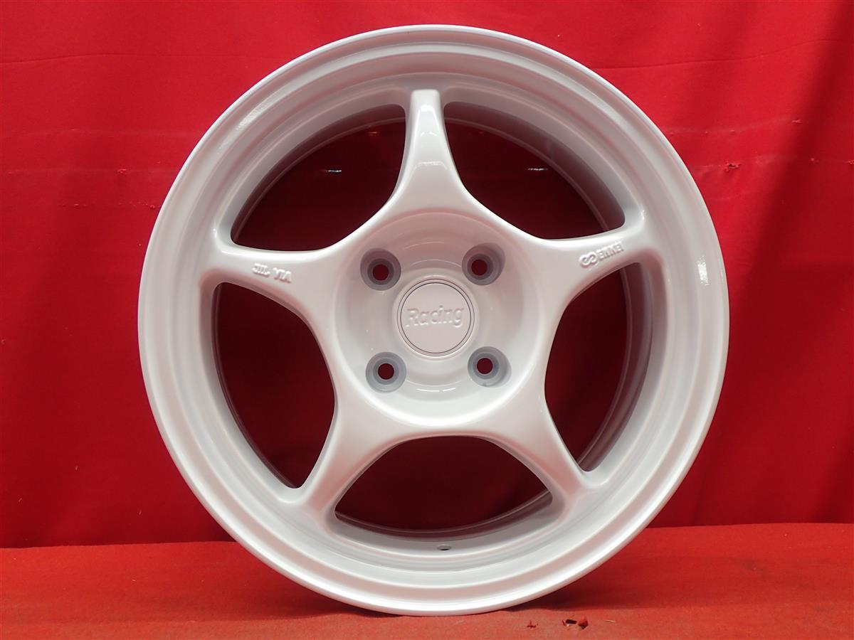 JDM light weight ENKEI Enkei RP01 wheel 4wheels 8J16 PCD114.3 4 hole + (No Tires) - 画像 (6)