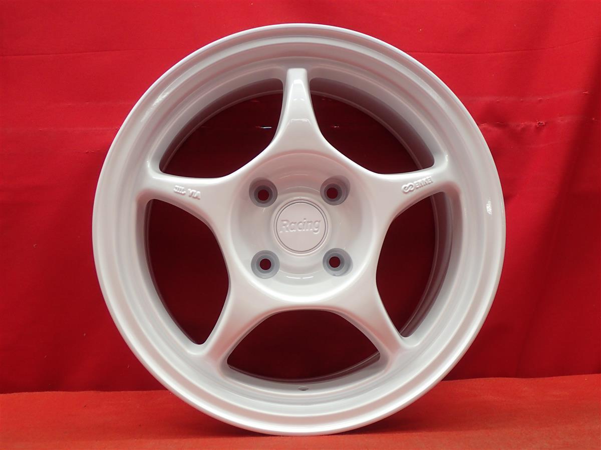 JDM light weight ENKEI Enkei RP01 wheel 4wheels 8J16 PCD114.3 4 hole + (No Tires) - 画像 (7)
