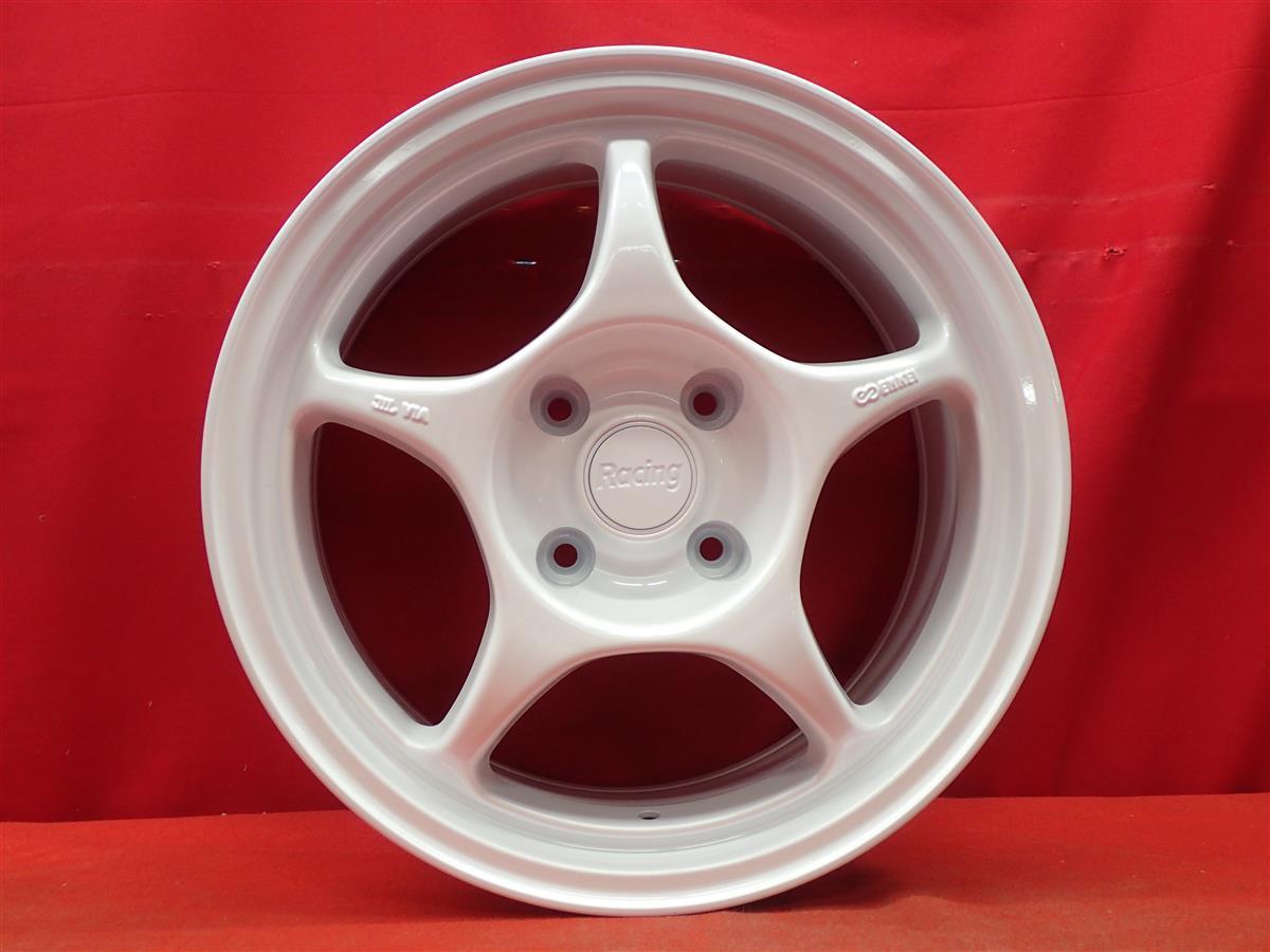 JDM light weight ENKEI Enkei RP01 wheel 4wheels 8J16 PCD114.3 4 hole + (No Tires) - 画像 (4)