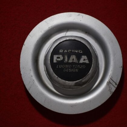 JDM 1 sheet RACING PIAA aftermarket used wheel center cap center cover (No Tires)