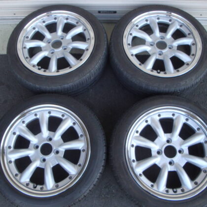 JDM Watanabe RS-8 4wheels no tire 15x6.5+34 4x100