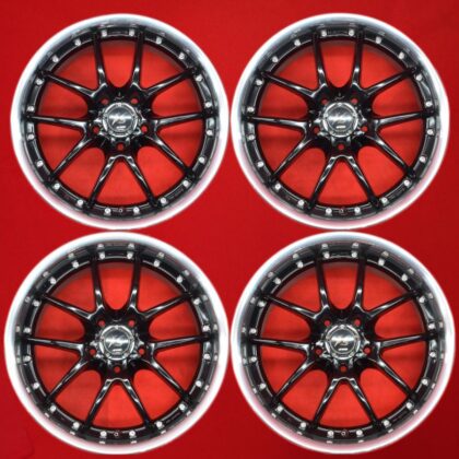 JDM WORK VS SS 4Wheels 17x7.5+36 8.5+41 5x114.3 BBKF (No Tires)