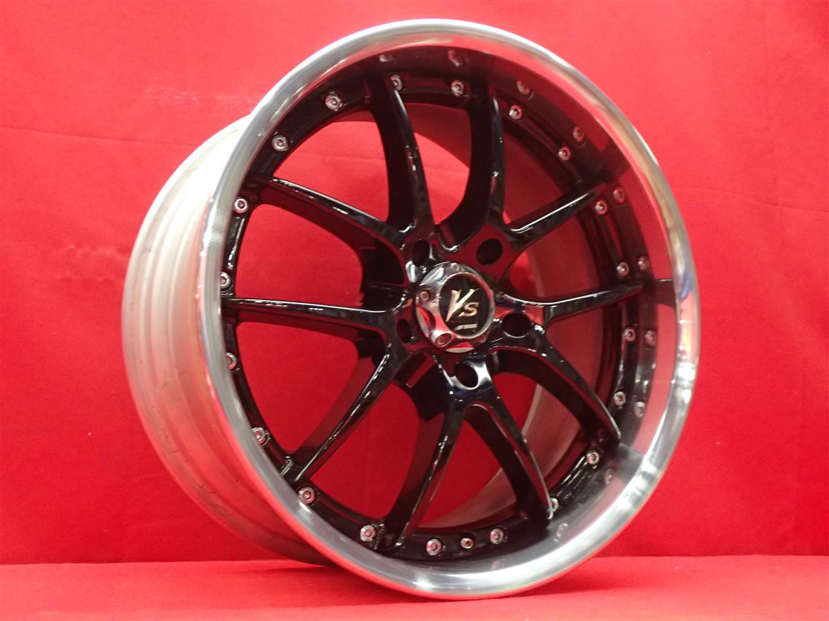 JDM WORK VS SS 4Wheels 17x7.5+36 8.5+41 5x114.3 BBKF (No Tires) - 画像 (3)