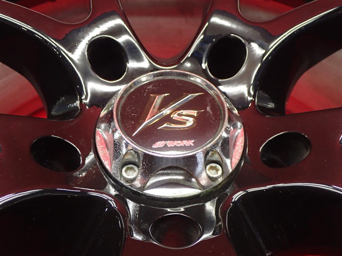 JDM WORK VS SS 4Wheels 17x7.5+36 8.5+41 5x114.3 BBKF (No Tires) - 画像 (8)