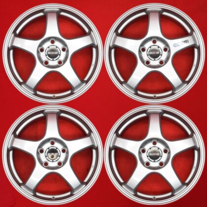 JDM RALLI ART 5-Wheel Set spoke used wheel 4-Wheel Set 7J 17PCD114.3 5 holes +38 h (No Tires)