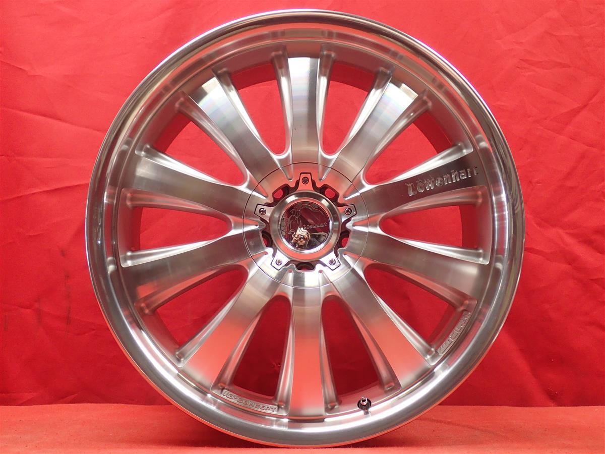 JDM Lowenhart LE-1 SPORTLINE sports line used wheels 4-hole 8.5/9.5J 1 No Tires - Image 5