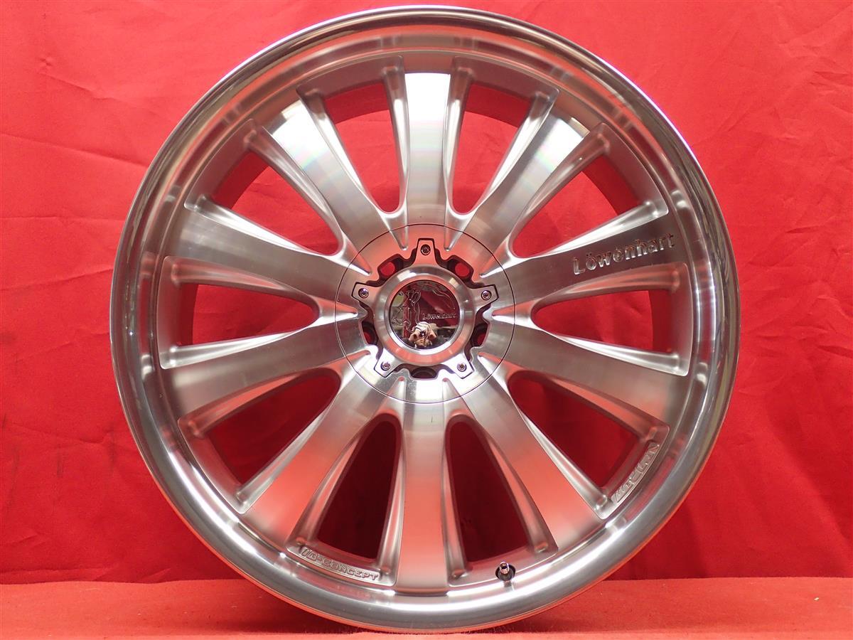 JDM Lowenhart LE-1 SPORTLINE sports line used wheels 4-hole 8.5/9.5J 1 No Tires - Image 6