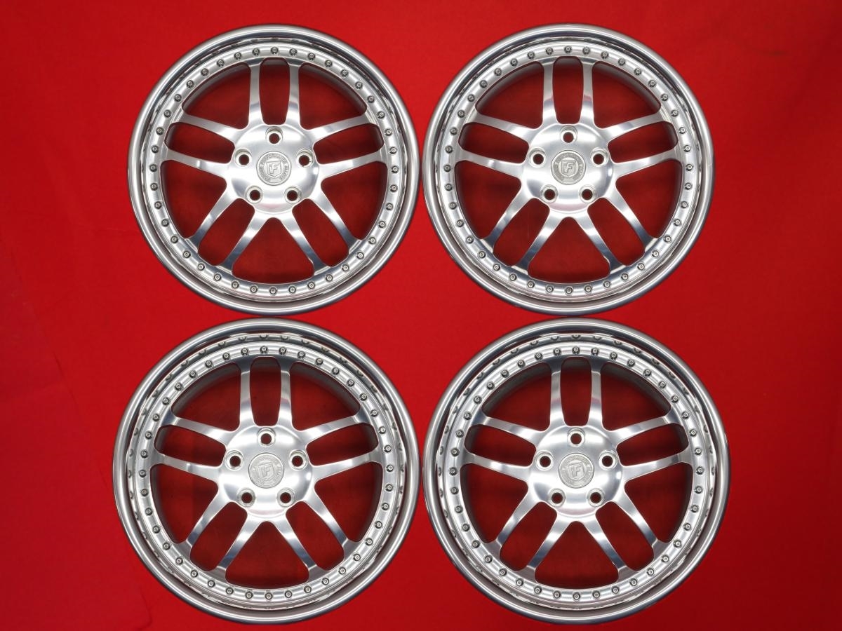 JDM forging lightweight IFORGED Evolution used wheels 4-Wheel Set 8/10J 19PC (No Tires)