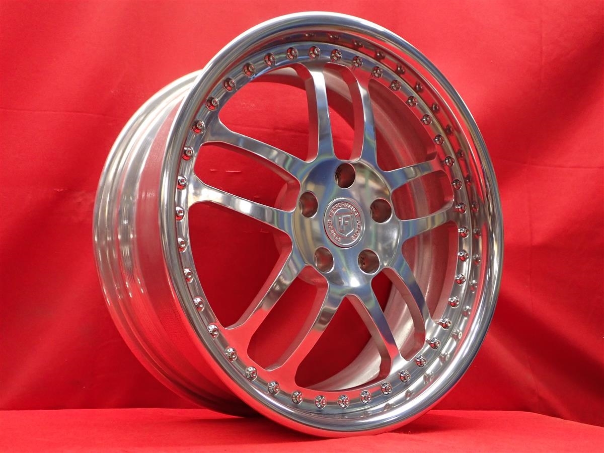 JDM forging lightweight IFORGED Evolution used wheels 4-Wheel Set 8/10J 19PC (No Tires) - 画像 (2)
