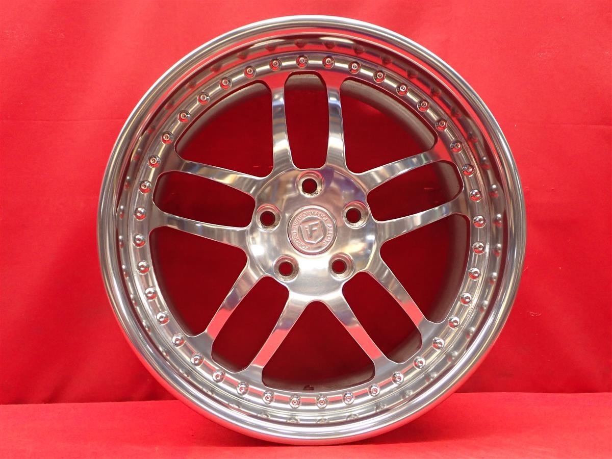 JDM forging lightweight IFORGED Evolution used wheels 4-Wheel Set 8/10J 19PC (No Tires) - 画像 (7)
