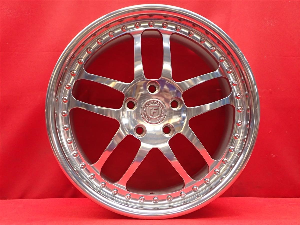 JDM forging lightweight IFORGED Evolution used wheels 4-Wheel Set 8/10J 19PC (No Tires) - 画像 (6)