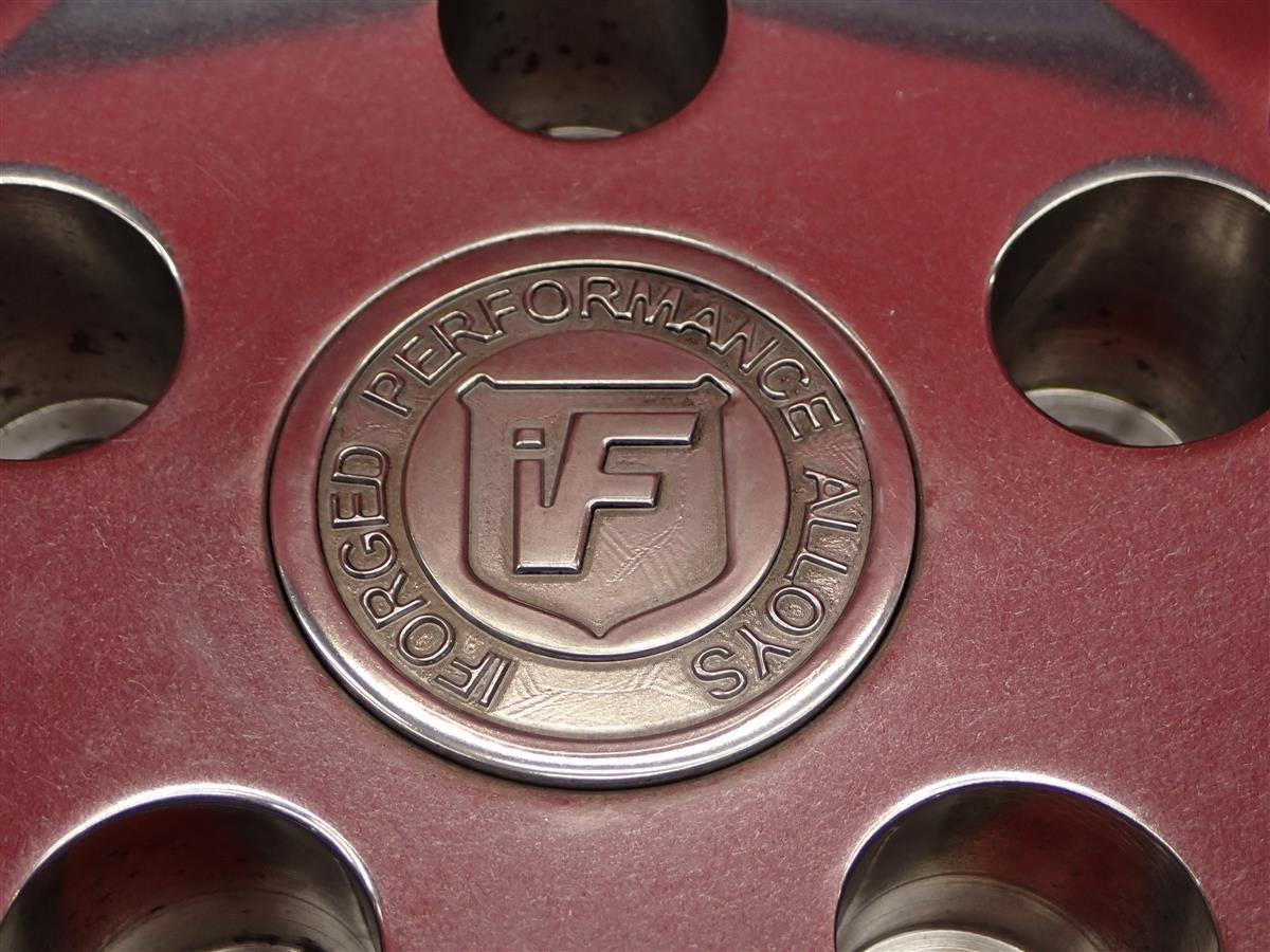 JDM forging lightweight IFORGED Evolution used wheels 4-Wheel Set 8/10J 19PC (No Tires) - 画像 (10)