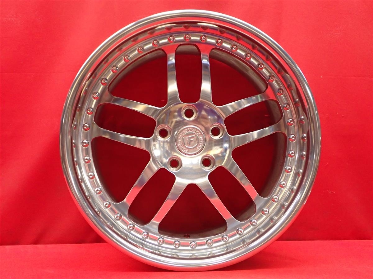 JDM forging lightweight IFORGED Evolution used wheels 4-Wheel Set 8/10J 19PC (No Tires) - 画像 (8)
