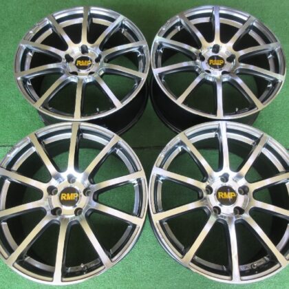 JDM MID RMP010F 8J-18 5H114.3 +42 Mirror cut polish color How about fo (No Tires)