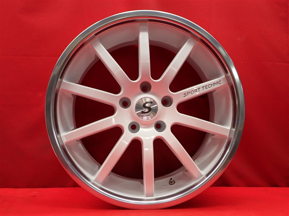 JDM SPORTTECHNIC Mono 10 Advantage Used Wheel 4-Wheel Set 8.5/9.5J 19 inch P (No Tires) - 画像 (5)