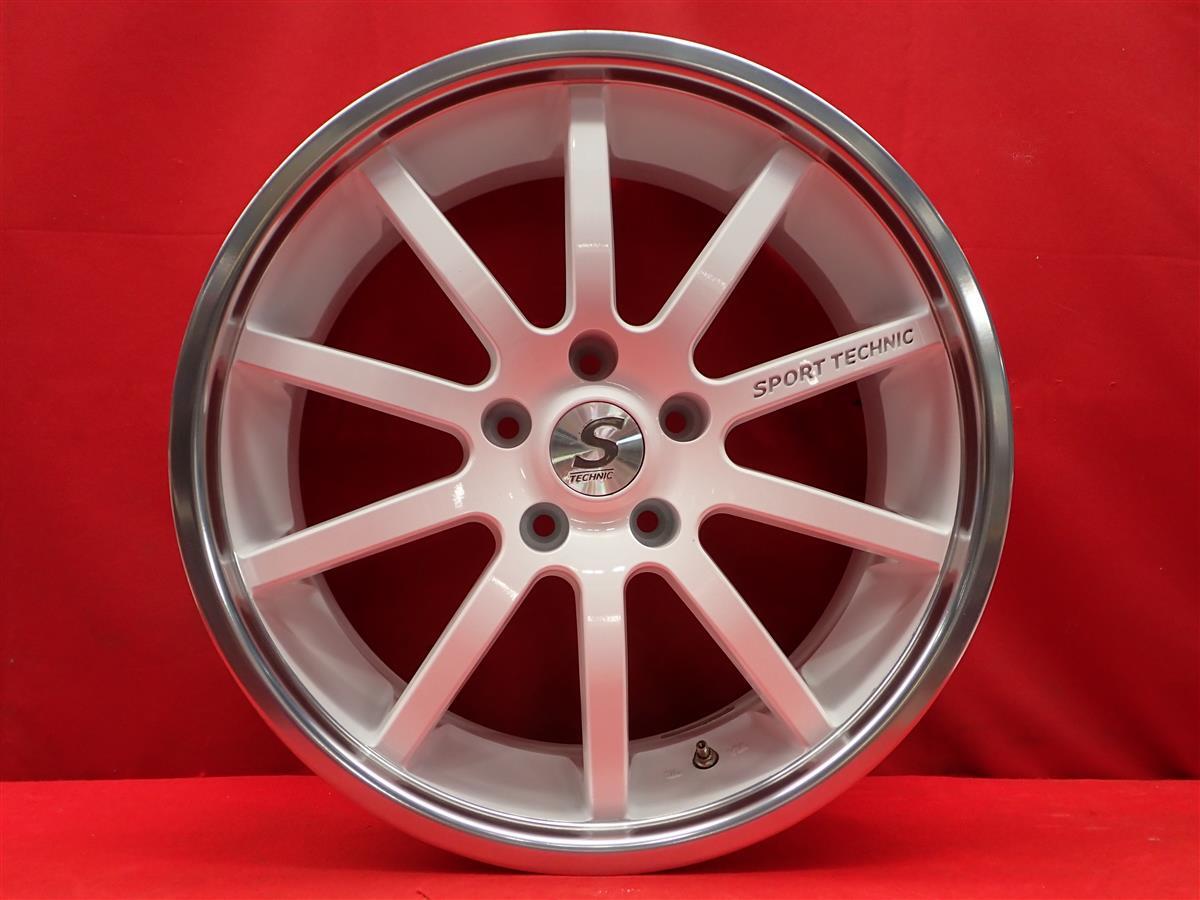 JDM SPORTTECHNIC Mono 10 Advantage Used Wheel 4-Wheel Set 8.5/9.5J 19 inch P (No Tires) - 画像 (6)