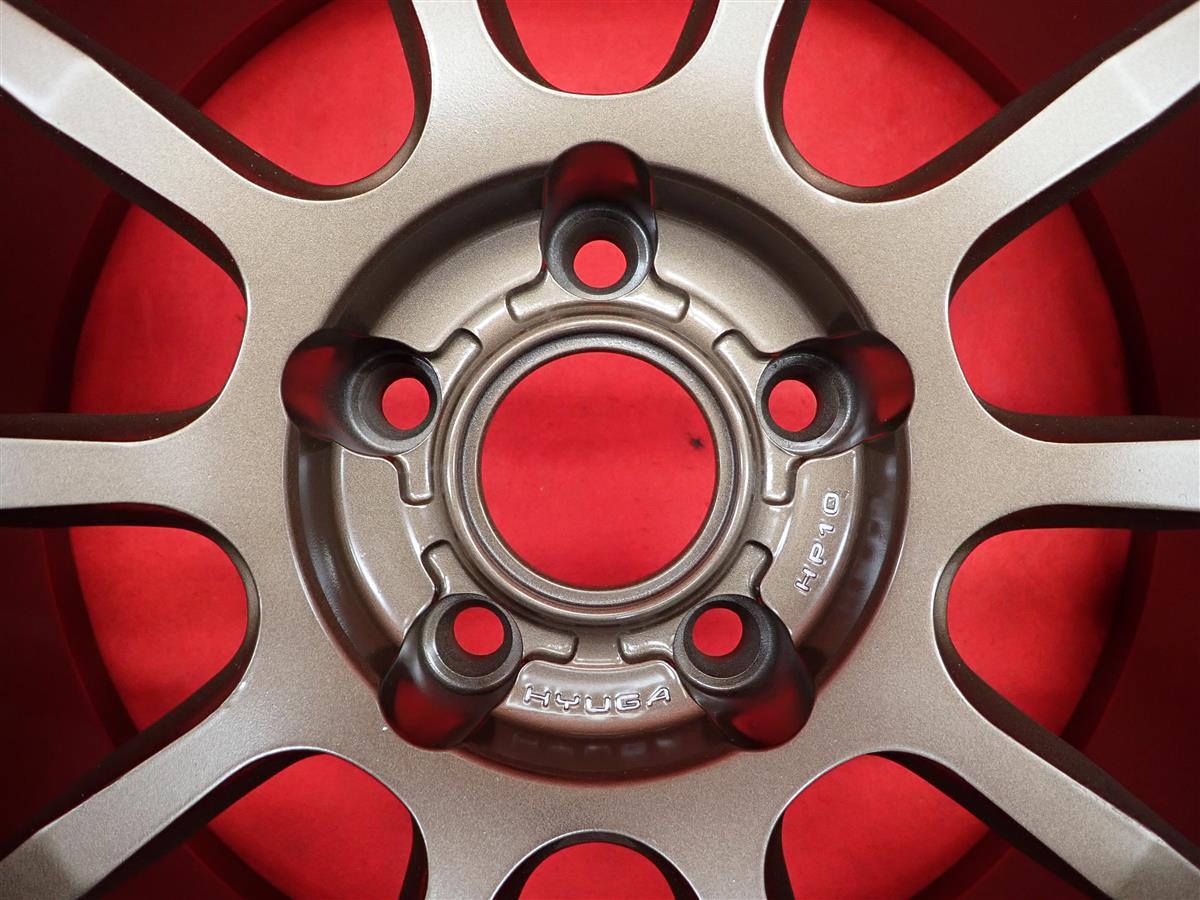 JDM RAYS Rays HOMURA village HYUGA HP10 used wheels 4-Wheel Set 8J 19 inch P (No Tires) - 画像 (9)