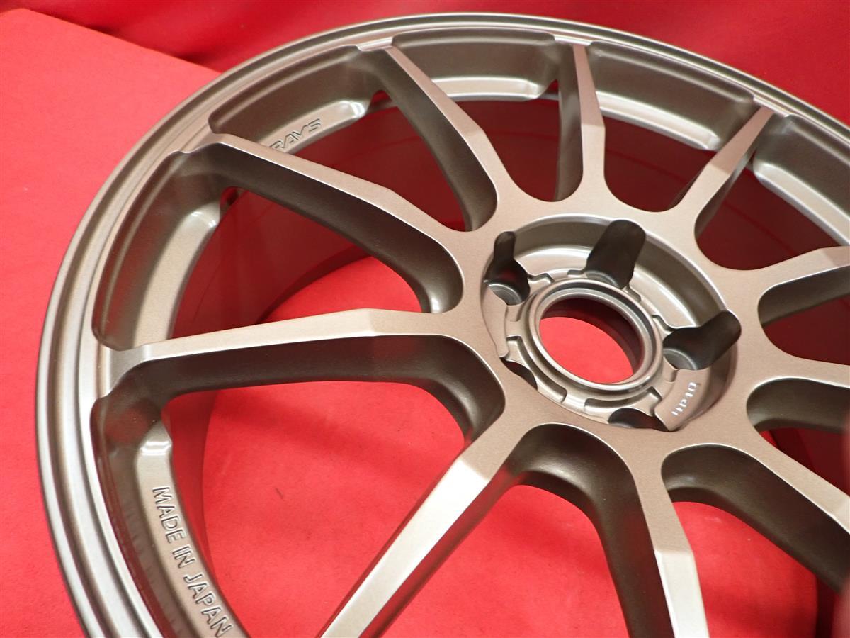 JDM RAYS Rays HOMURA village HYUGA HP10 used wheels 4-Wheel Set 8J 19 inch P (No Tires) - 画像 (10)