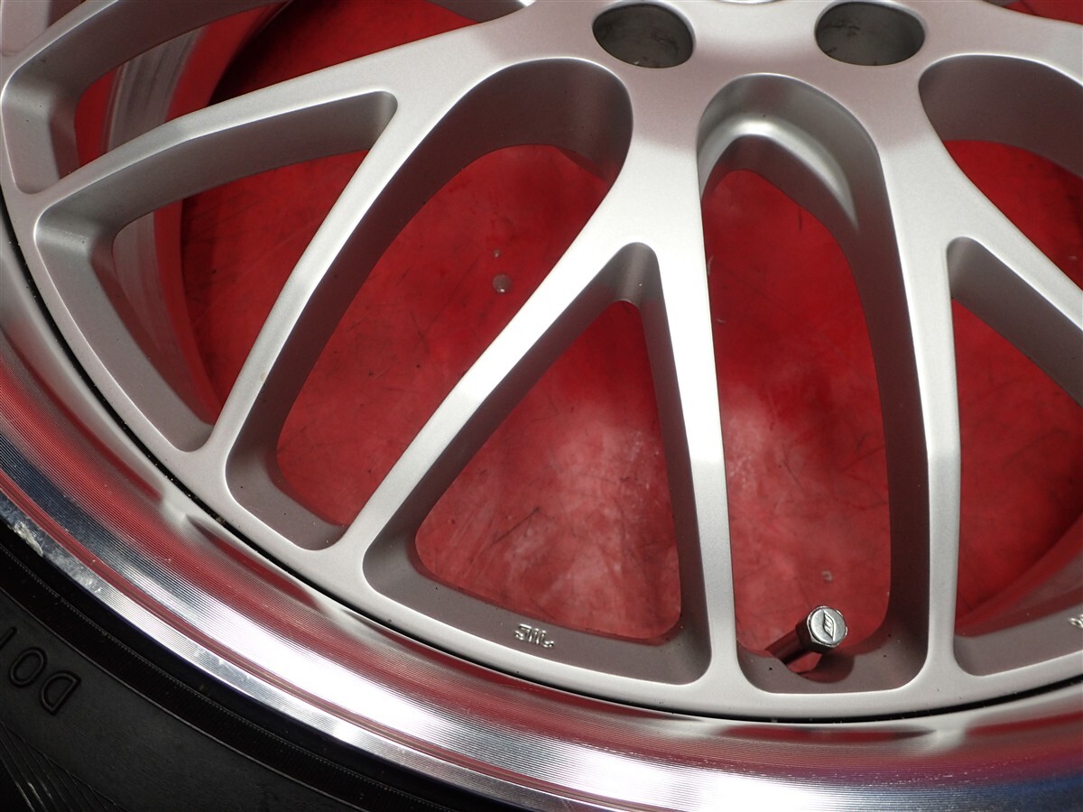 JDM GNOSIS GH2 8.5/9.5J 20PCD120 5 holes +28/+35 hub 72.5 Yokohama Adv (No Tires) - 画像 (10)