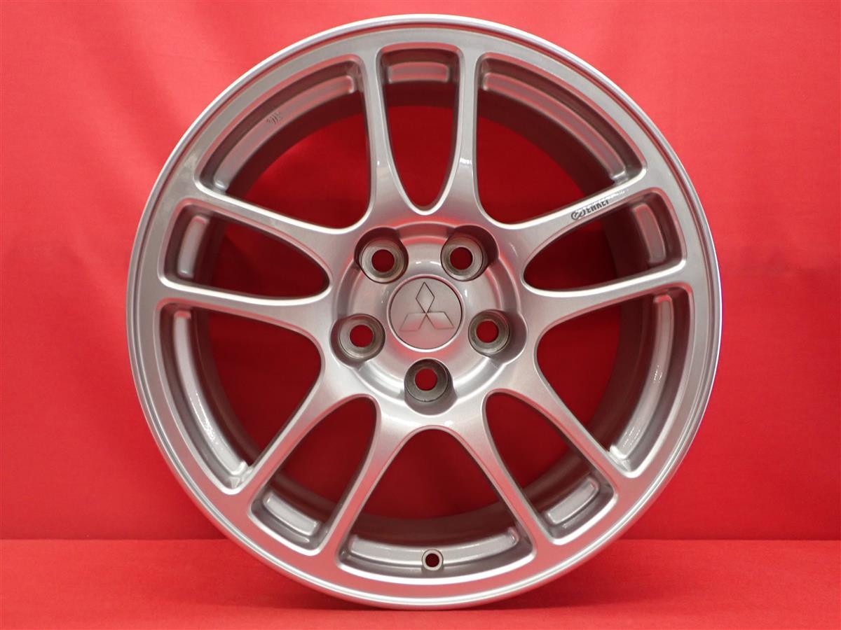 JDM MITSUBISHI Mitsubishi Lancer Evolution 9 IX genuine used wheels 4B (No Tires) - 画像 (4)