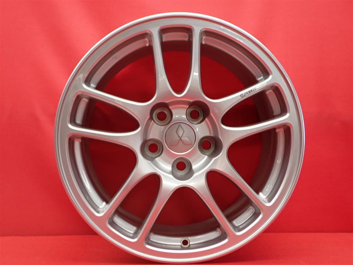 JDM MITSUBISHI Mitsubishi Lancer Evolution 9 IX genuine used wheels 4B (No Tires) - 画像 (6)