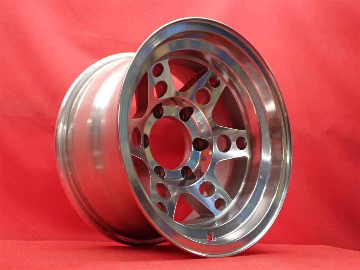 JDM Out of print rare Size Zona RV-1 Used wheels 4-Wheel Set 8J 15PCD139.7 6 (No Tires) - 画像 (2)