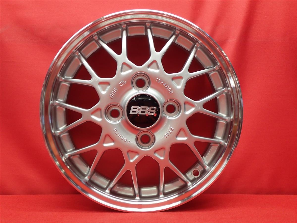JDM SUBARU subaru genuine BBS used wheel 4-Wheel Set 4J 13PCD100 4 holes +45 (No Tires) - 画像 (7)
