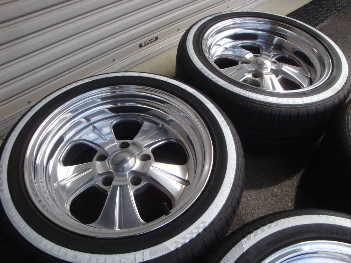 JDM Perfect for American cars Boyd Gatington 17-inch aluminum wheels w No Tires - Image 4