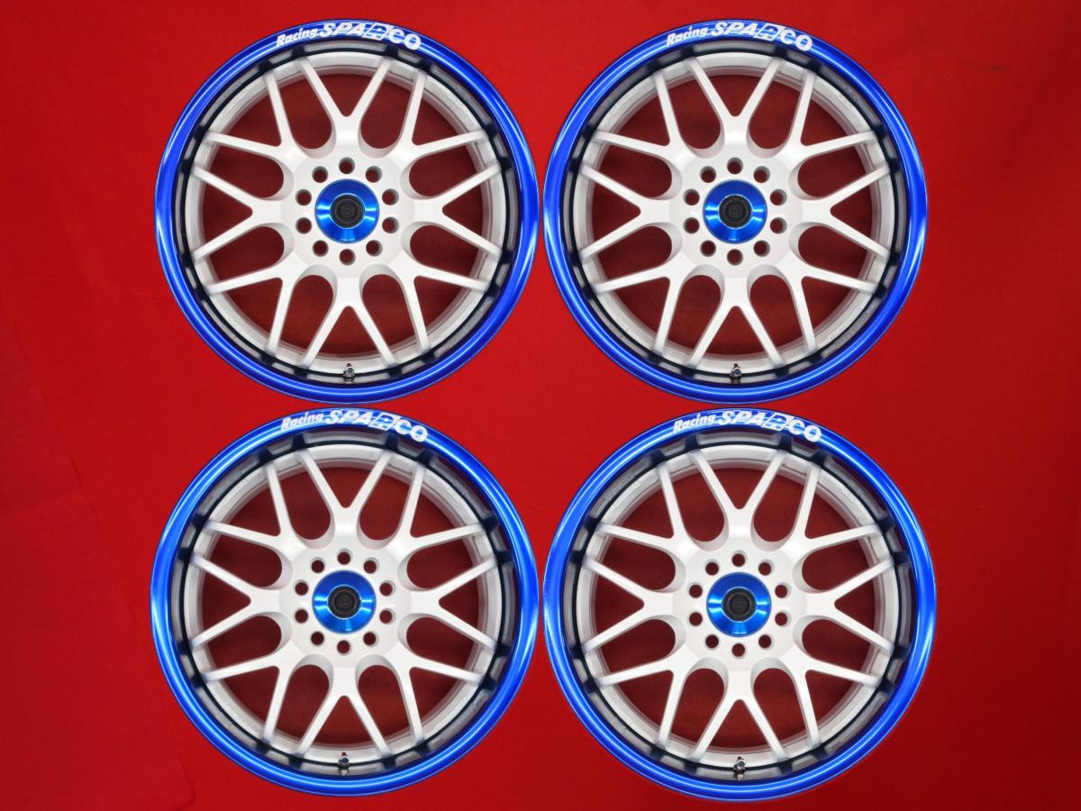 JDM 90's Rare Deep Rim Racing Sparco NS-II Viper 17x9+32 9+38 5x114.3 Hub73