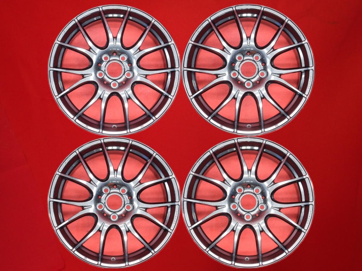 JDM Lightweight 1Pcs9.8kg RAYS HOMURA Village 27Plus Used Wheel 4-Wheel Set (No Tires)