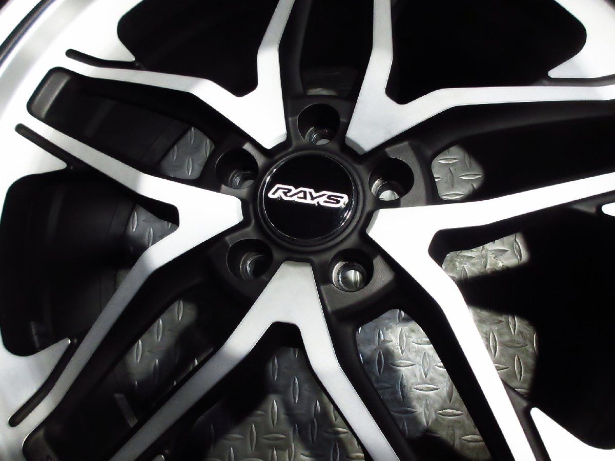 JDM Very low mileage RAYS VERSUS VS250LC 8.5J+45 PCD114.3-5 holes TOYO (No Tires) - 画像 (3)