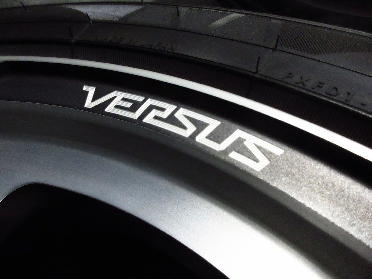 JDM Very low mileage RAYS VERSUS VS250LC 8.5J+45 PCD114.3-5 holes TOYO (No Tires) - 画像 (4)