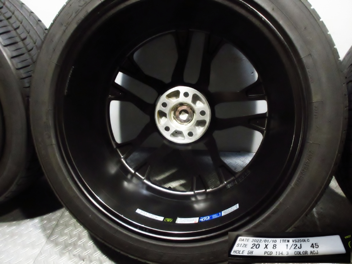 JDM Very low mileage RAYS VERSUS VS250LC 8.5J+45 PCD114.3-5 holes TOYO (No Tires) - 画像 (6)