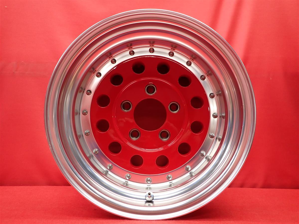 JDM Out of print rare American car HR Hurricane Racing HR385 Used whee (No Tires) - 画像 (4)