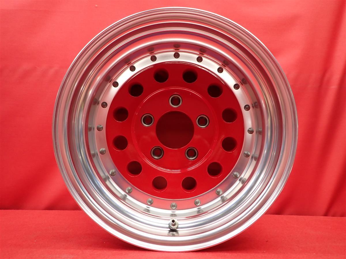 JDM Out of print rare American car HR Hurricane Racing HR385 Used whee (No Tires) - 画像 (5)