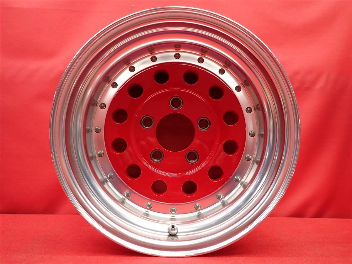 JDM Out of print rare American car HR Hurricane Racing HR385 Used whee (No Tires) - 画像 (6)