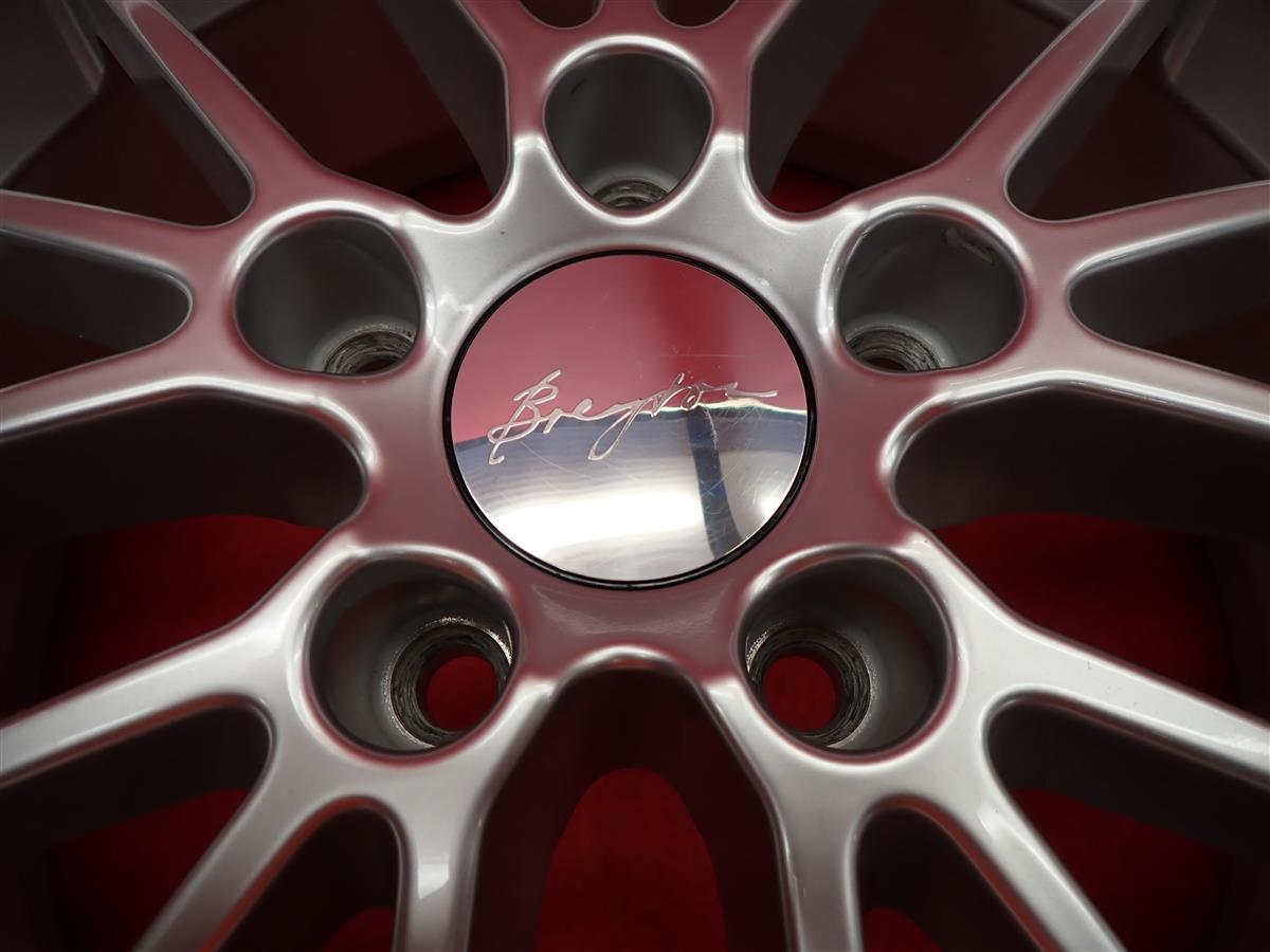 JDM Brayton Type 10 FLAME Frame Used Wheels 4-Wheel Set 8.5J 18PCD120 5 Hole (No Tires) - 画像 (9)