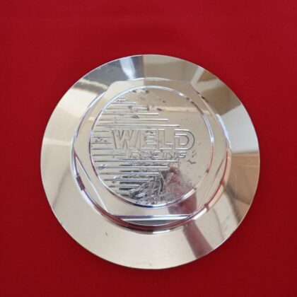 JDM 1 sheet WELD RACING aftermarket used wheel center cap center cover (No Tires)